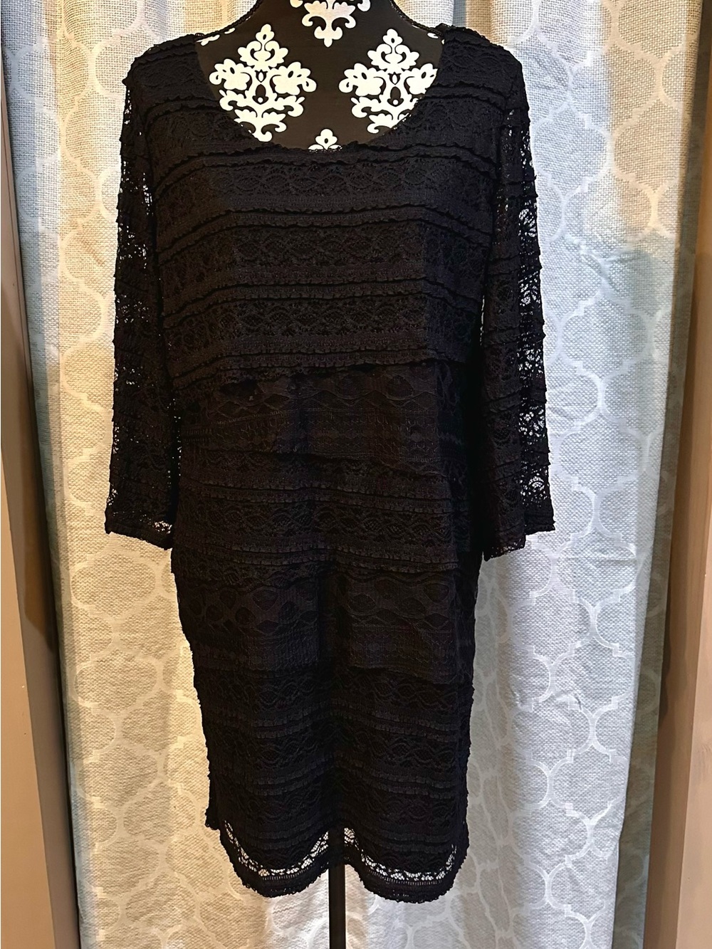 NWT Cowgirl Legend Women's Black Lace Dress - Classic Elegant Style sz XXL (14)